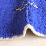 Blue Moroccan Rug - 295 x 206 cm