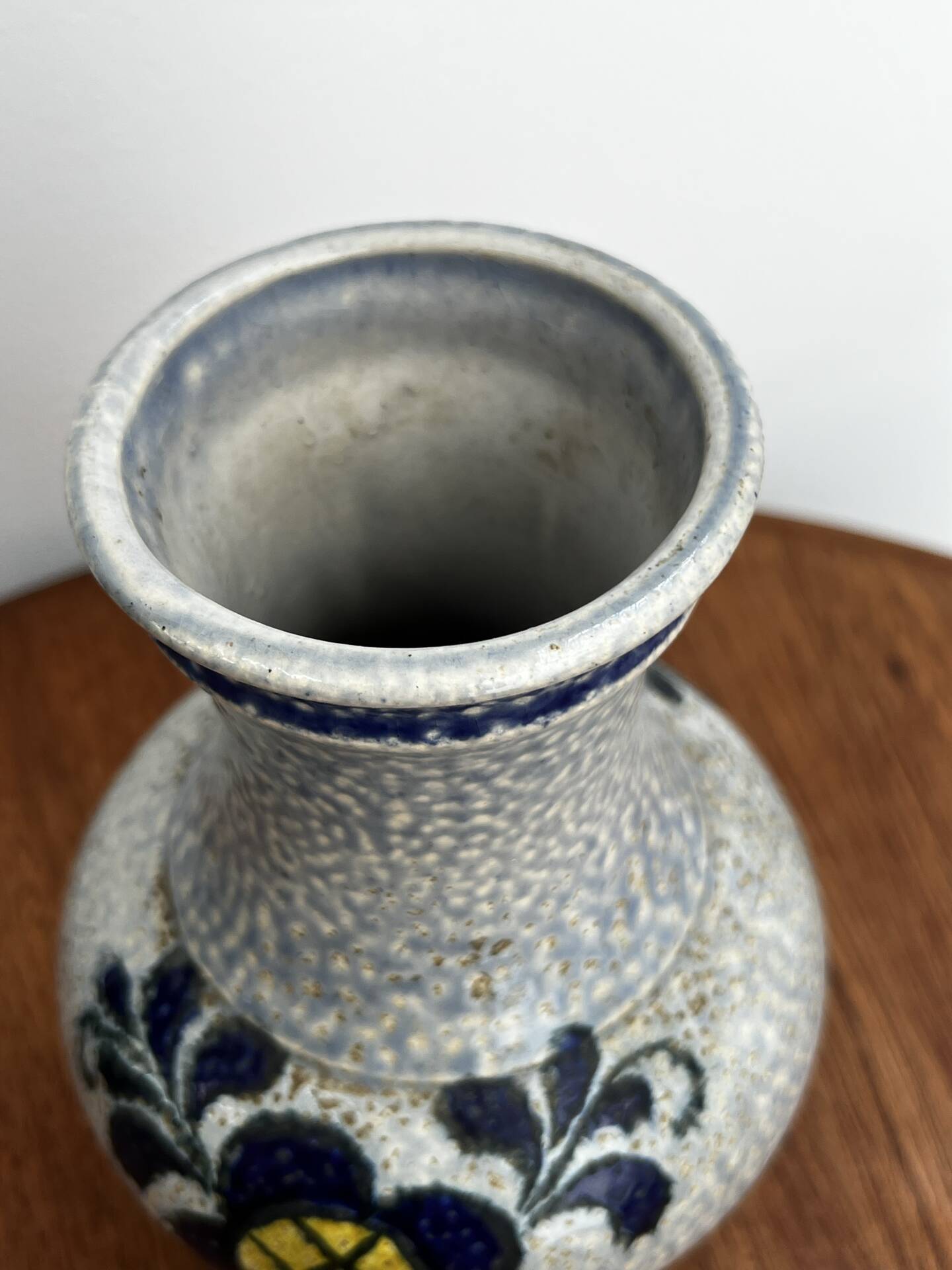 Stoneware vase from Alsace - 1960