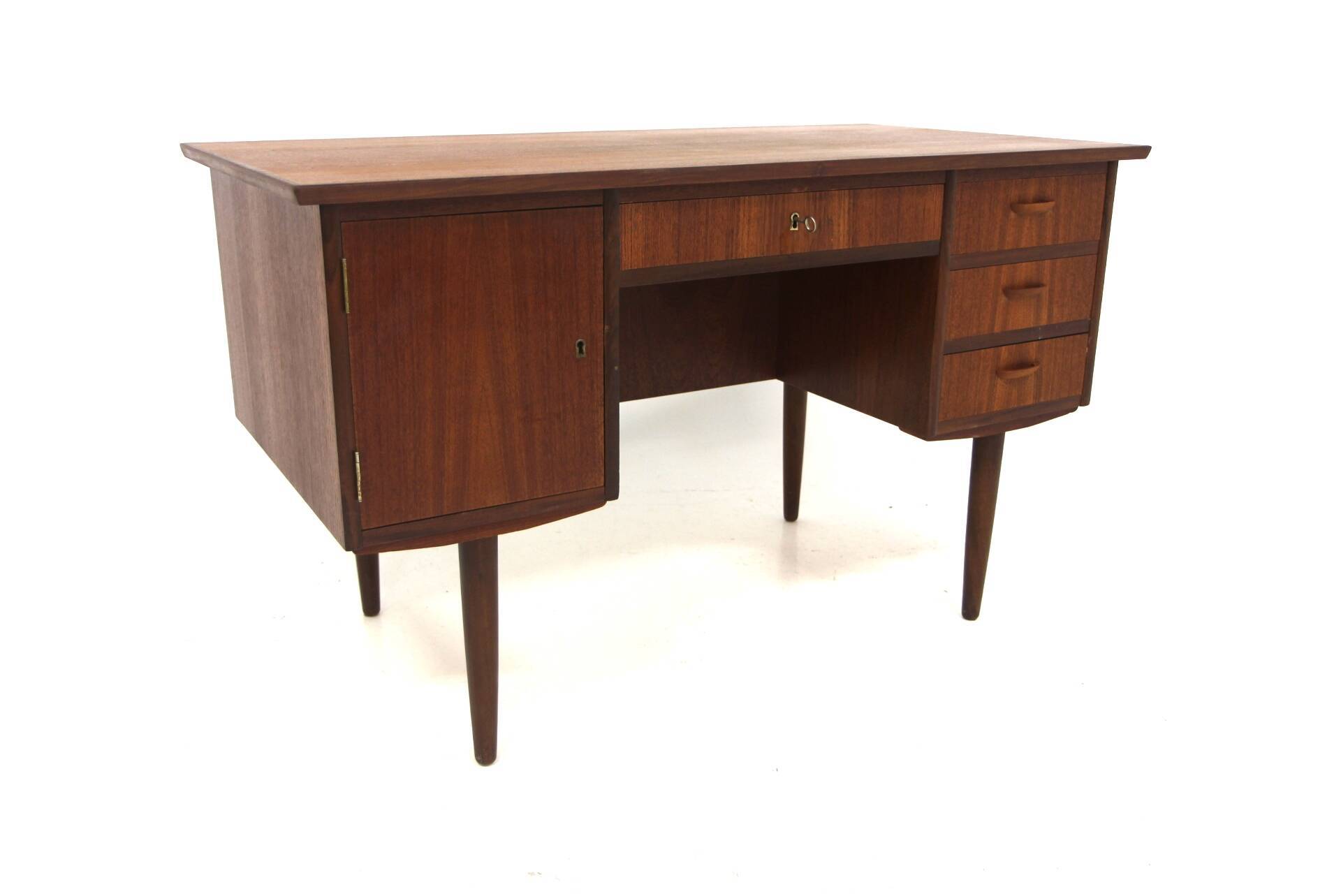 Scandinavian teak desk, Sweden, 1960