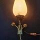 Pair of Art Deco wall sconces from the 1960s.