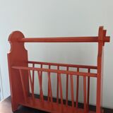 Scandinavian design vintage magazine rack