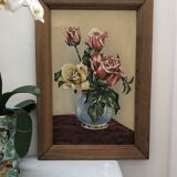 Flower bouquet painting