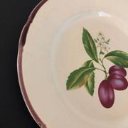 Vintage earthenware dish from Niederviller