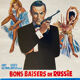 Movie poster "Good kisses from Russia" James Bond, Sean Connery 70's