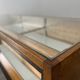 2 Showcases furniture of loom with drawers oak wood jewelry Art Deco 1930' compass feet