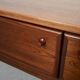 Low mahogany furniture, Danish design, 1970s, made in Denmark.