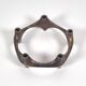 Bronze Brutalist Candle Holder