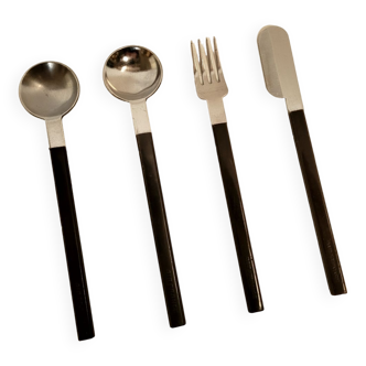 Set of 4 Raymond Loewy cutlery for Air France