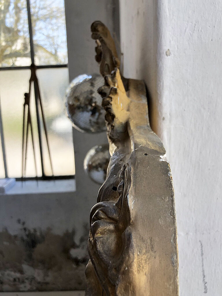 Rockery mirror Louis XV XIXth