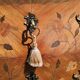 Small Louis XV Style Curved Commode in Marquetry