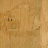 Pair of nightstands neoclassical wooden fruit