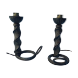 2 Iron-lay lamps