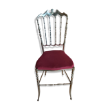 Chiavari Italian brass design chair