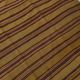 4x7 Bronze & Red Striped Handmade Vintage Kilim Rug, 130x218Cm