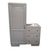 Asymmetrical wardrobe