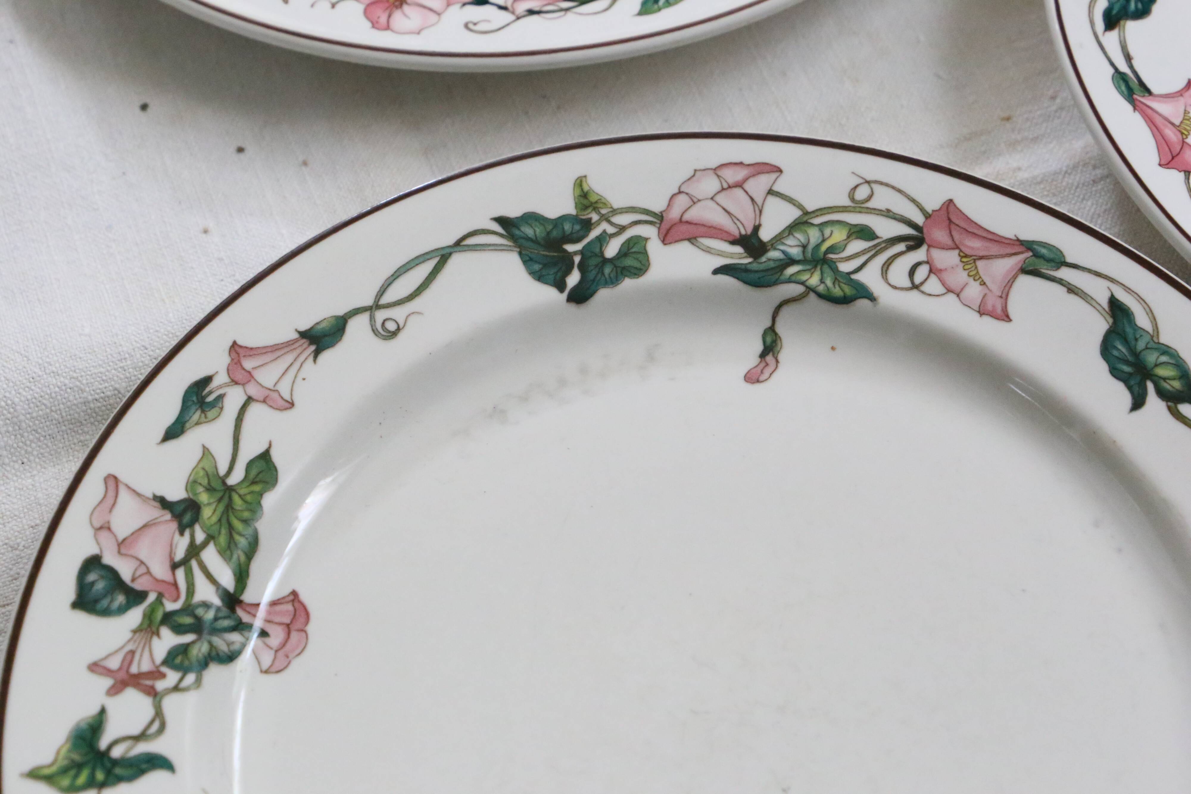 Flat plates 9 earthenware, model Palermo de Villeroy and Boch