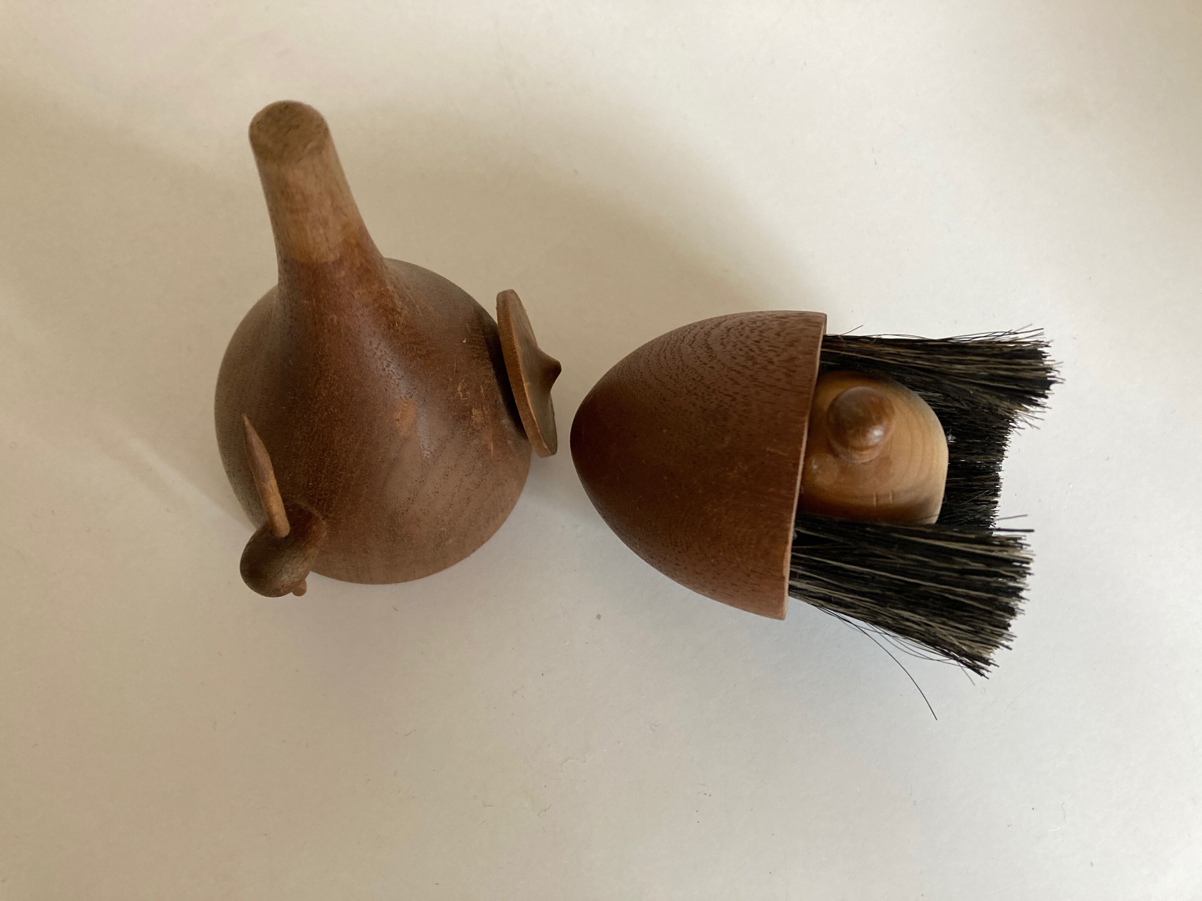 Viking doll by Kay Bojesen for Laurids Lønborg, teak Denmark 1950