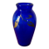 Small cobalt blue glass vase