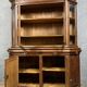 Rare Renaissance style museum library in carved oak circa 1850