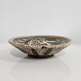 Early 20th century Persian Qajar dynasty pottery vases / bowl / bottle / 1900s