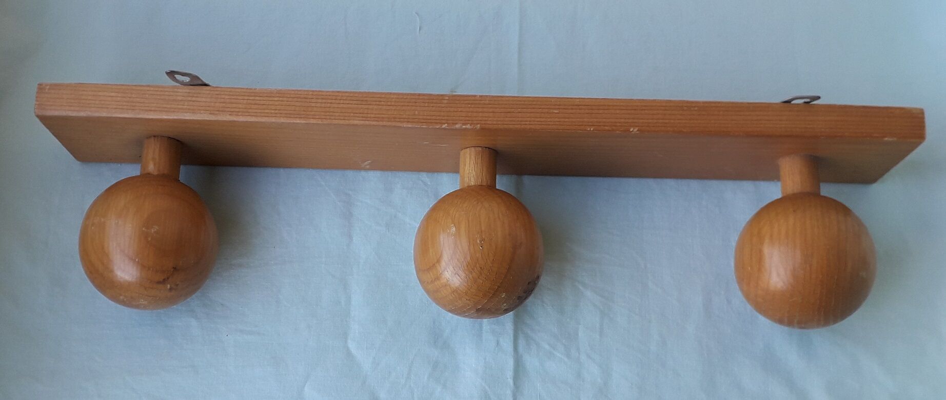 Wooden coat rack
