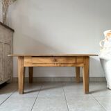 Old wooden coffee table