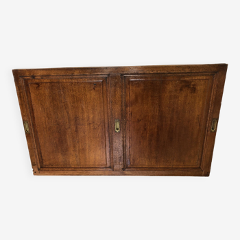 Vintage solid oak sliding door