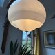 Vintage pendant lamp Harvey Guzzini Burgos: spatial suspension i
