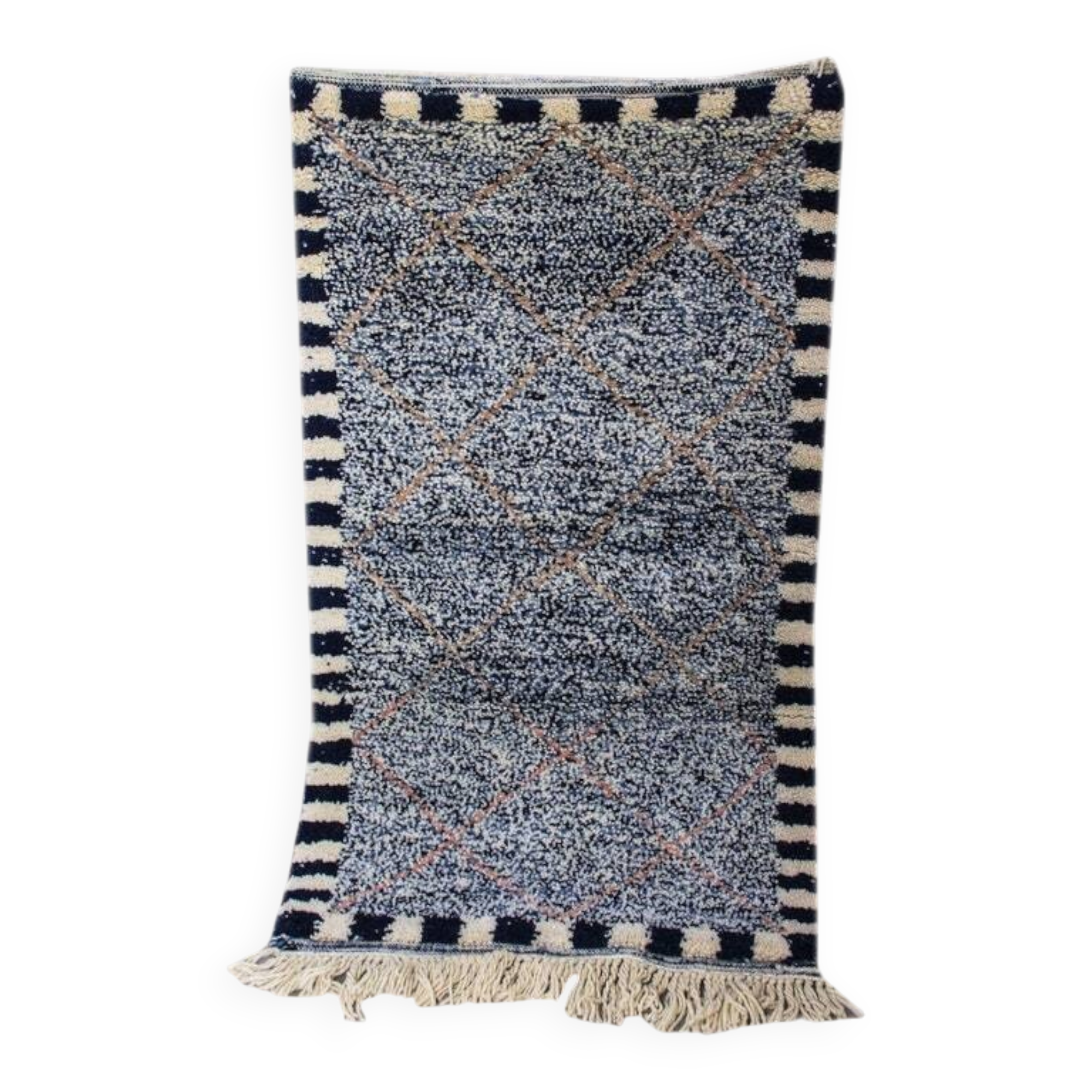 Authentic handmade Berber rug 100/200 cm