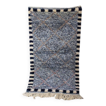 Tapis berbère fait main artisanal authentique 100/200 cm