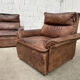 Vintage modular leather sofa DeSede spirit