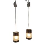 Lampes suspendues vintage Space Age, années 1970