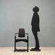 Chaise ergonomique « Actulum Balans » années 1980