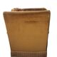 Pair of vintage gold velvet armchairs - excellent condition