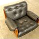 Fauteuil par Jean Gillon Rodeio pour Italma Wood Art