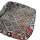 Pouf kilim marocain 24 x 24 pouces - livraison gratuite - pouf kilim berbère vintage - pouf marocain