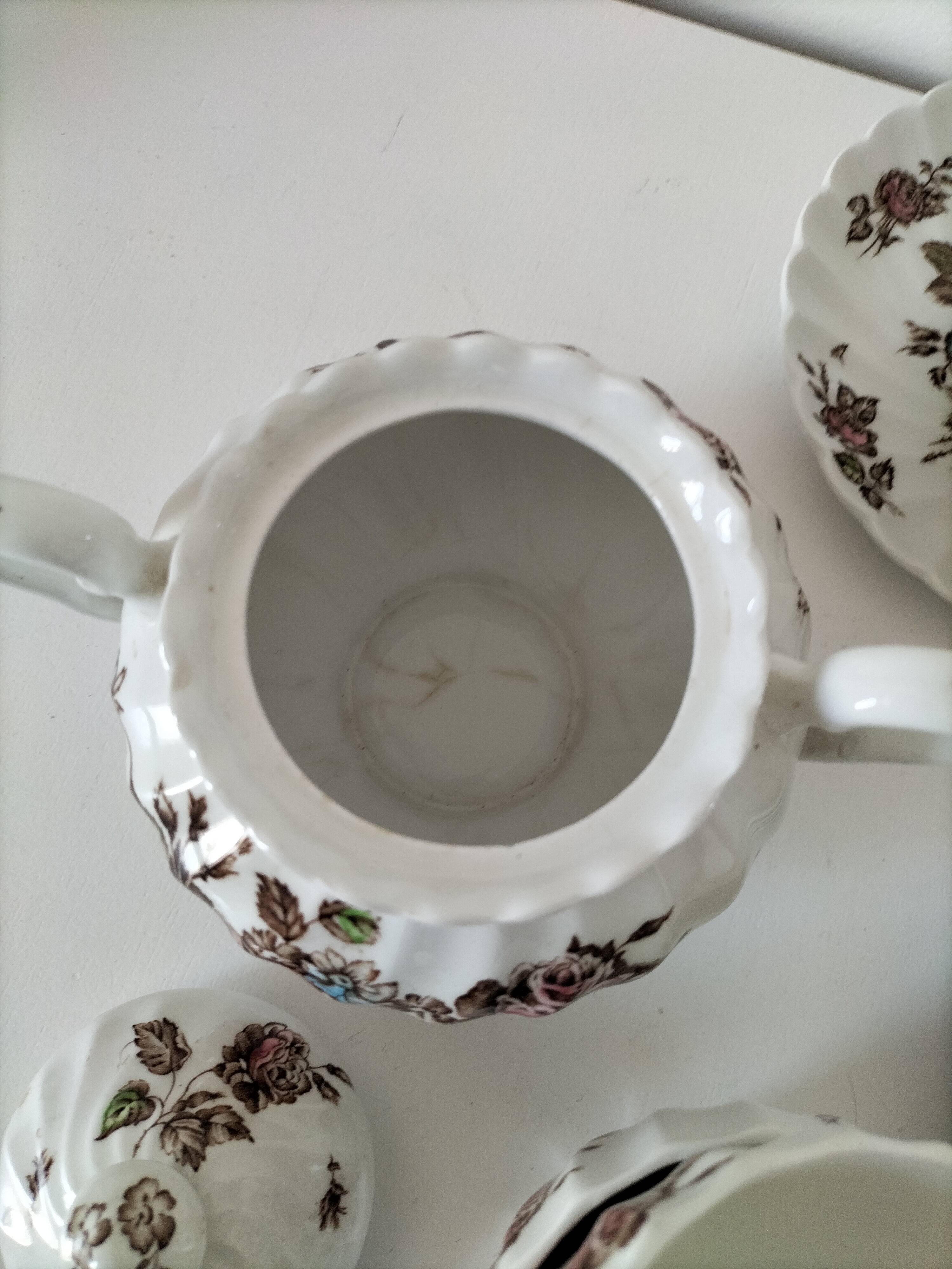 Vintage Johnson Brothers "Devon Sprays" set.