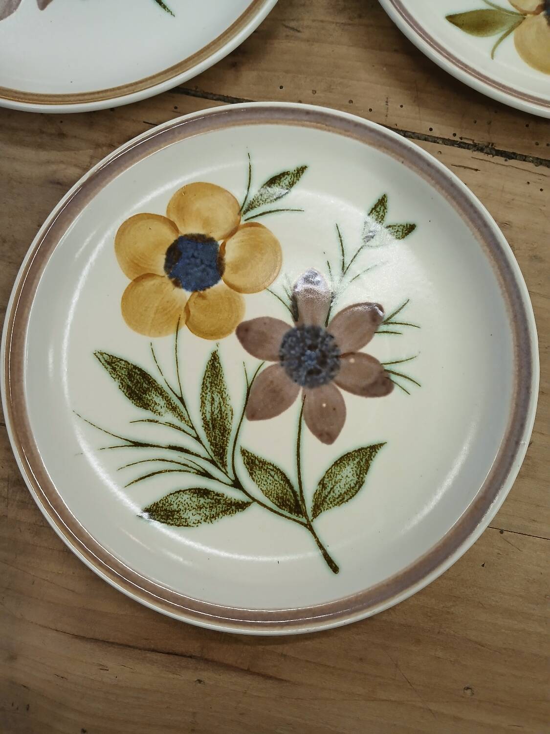3 old plates from GIENS