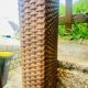 Rattan mirror