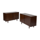 Paire de buffets scandinaves en palissandre Omann Jun 1960s