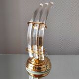 Vintage glass lamp 1970