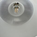 Holophane glass suspension rv2 prismopal 1972 ø 24 cm