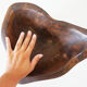 Brutalist solid wood dish