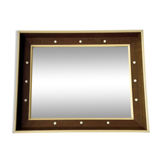 Miroir mural rectangulaire vintage