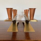 Pair of candlesticks, Denmark, 1960s