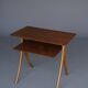 Table d'appoint en teck italien, années 1960