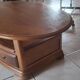 Table de salon merisier massif