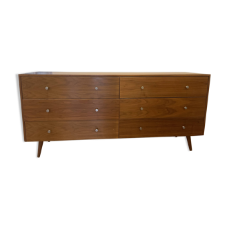 Commode en noyer à 6 tiroirs - Room & Board