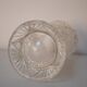 Glass vase, chiseled pattern