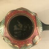 Cloisonnée tea in the shape of lotus flower